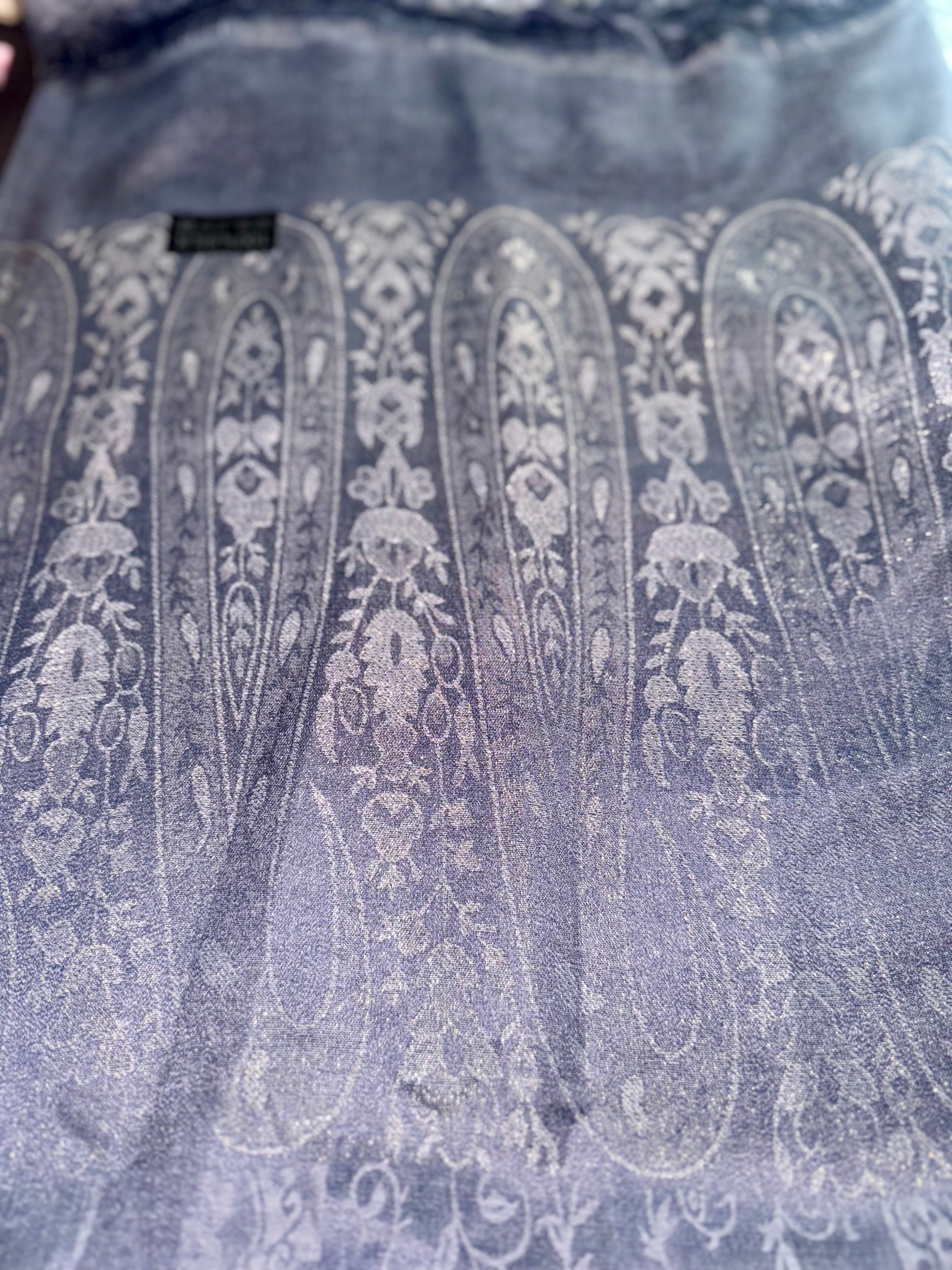 100 SILK SCARF WOVEN SILK SHAWL