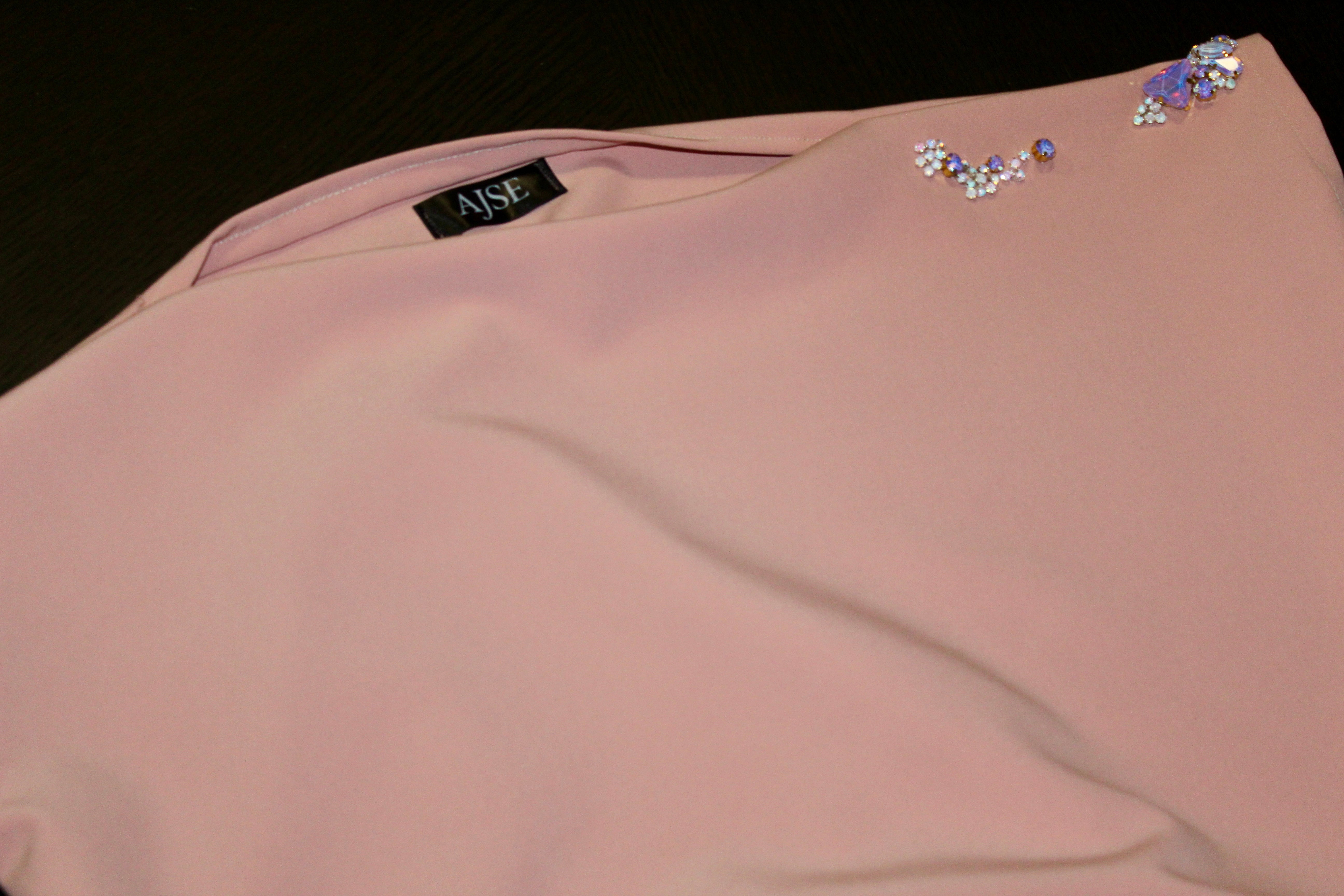 Vintage Pink High-Quality Stretch Dress